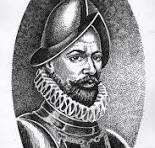 Ilustración de la expedición de Francisco de Orellana por el río Amazonas