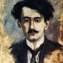 Retrato de José María Eguren, poeta simbolista peruano