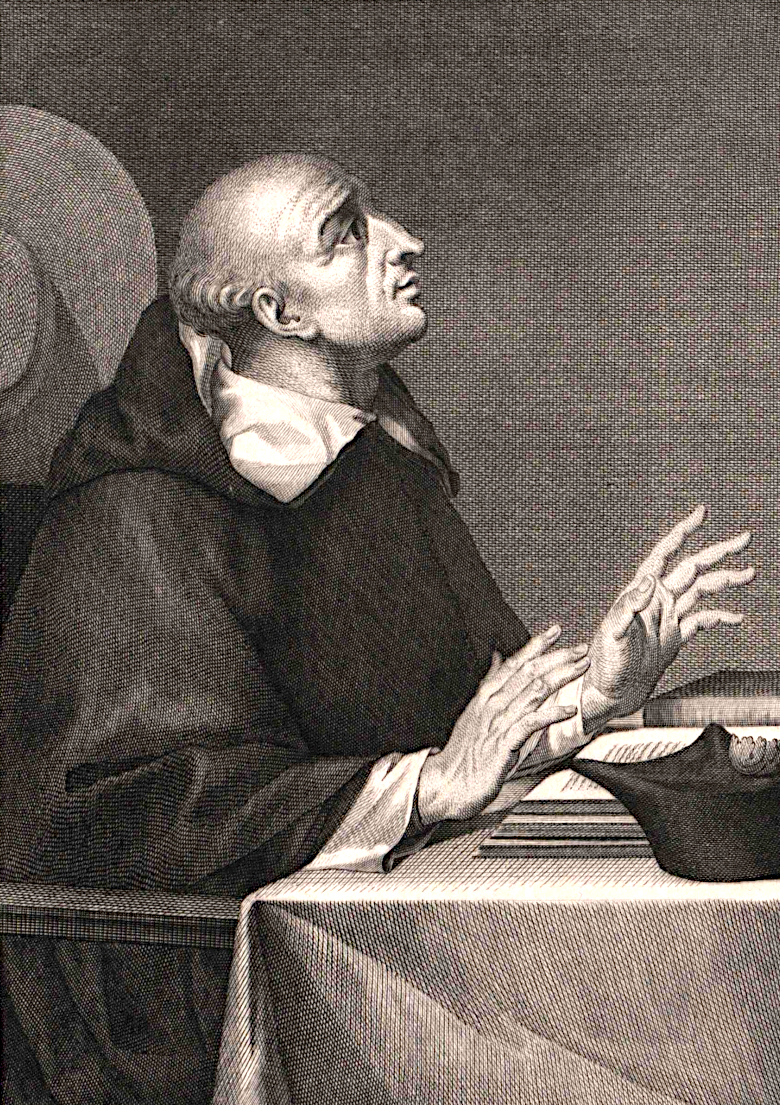 Retrato de Juan de Torquemada, fraile franciscano y cronista de la Nueva España, siglos XVI–XVII