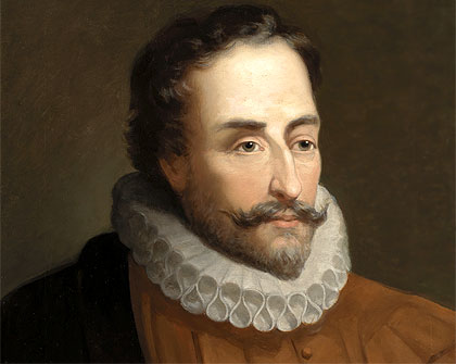 Retrato de Miguel de Cervantes Saavedra