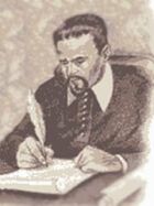 Ilustración de época asociada a la conquista del Reino de Chile